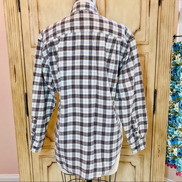 Vintage 90’s “GRUNGE” Eddie Bauer Plaid Button Down Shirt - Picture 10 of 16